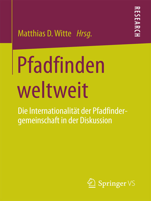 Title details for Pfadfinden weltweit by Matthias D. Witte - Available